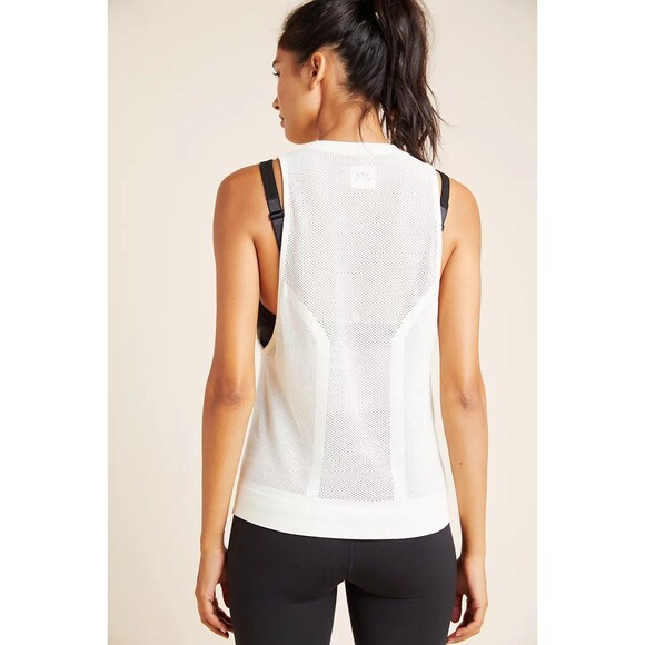 Varley Ogden Mesh Laser Cut Activewear Tank Top sz S - Picture 11 of 11